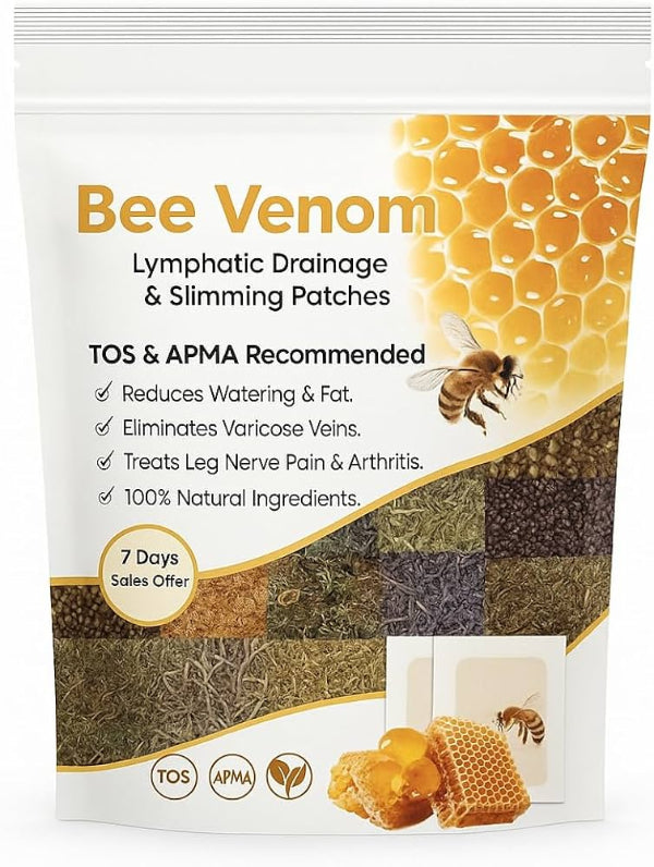 Bee Venom Lymphatic Drainage & Slimming Foot Patches(Set of 10 Patches) BUY 1 GET 1 FREE